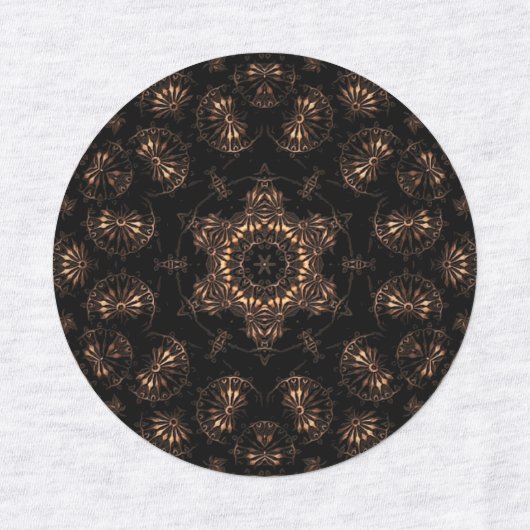 Bronstijd Mandala Labels (Design 1)