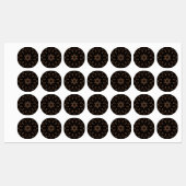 Bronstijd Mandala Labels (Vel)
