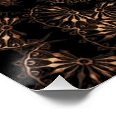 Bronstijd Mandala Perfect Poster (Hoek)