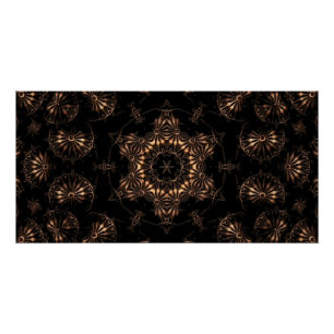 Bronstijd Mandala Perfect Poster