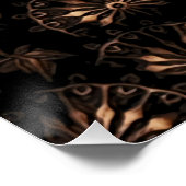 Bronstijd Mandala Perfect Poster (Hoek)