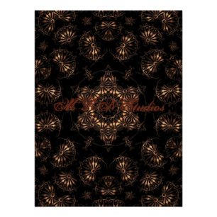 Bronstijd Mandala Perfect Poster