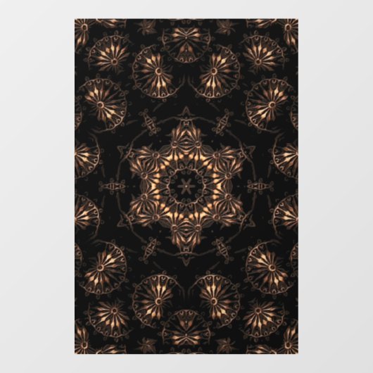 Bronstijd Mandala Raamsticker (Vel)