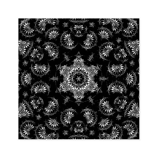 Bronstijd Mandala Rubberstempel (Afrduk)