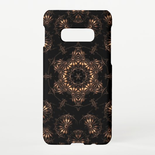 Bronstijd Mandala Samsung Galaxy Hoesje (Achterkant)