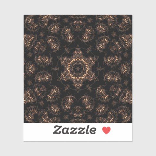 Bronstijd Mandala Sticker (Vel)