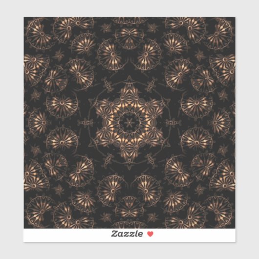 Bronstijd Mandala Sticker (Vel)