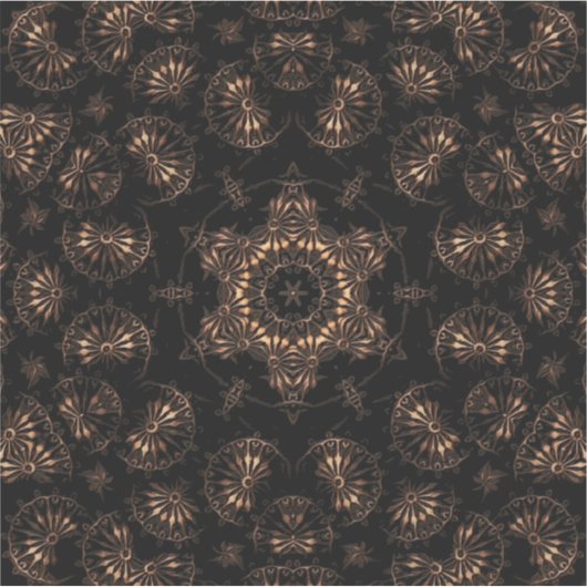 Bronstijd Mandala Sticker (Voorkant)