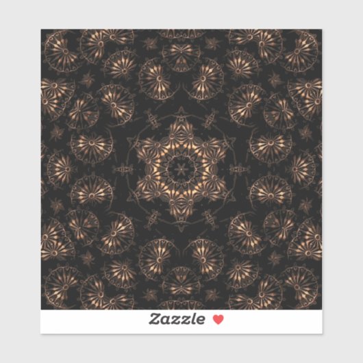 Bronstijd Mandala Sticker (Vel)