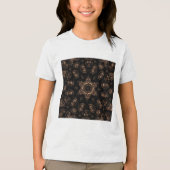 Bronstijd Mandala Tri-Blend Shirt (Voorkant)