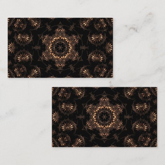 Bronstijd Mandala Visitekaartje (Voorkant / Achterkant)