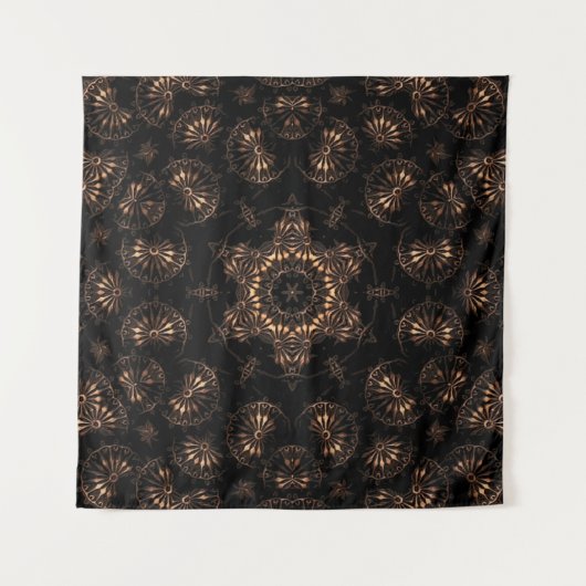 Bronstijd Mandala Wandkleed (Voorkant)