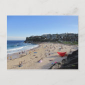 Bronte Beach op een Briefkaart van een milde zomer (Voorkant)