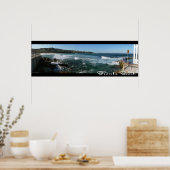 Bronte Beach, Sydney Panorama Poster - Aangepast (Keuken)