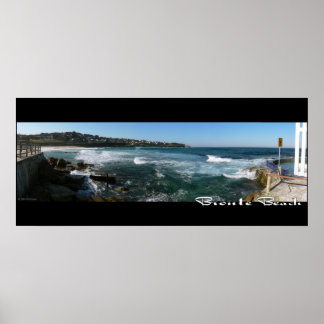 Bronte Beach, Sydney Panorama Poster - Gepersonali