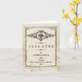 Bronte Jane Eyre Kaart (Gele Bloem)