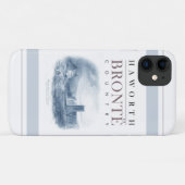 Bronte Land met Haworth Church en Parsonage Case-Mate iPhone Case (Achterkant (horizontaal))