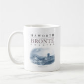Bronte Land met Haworth Church en Parsonage Koffiemok (Links)