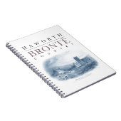 Bronte Land met Haworth Church en Parsonage Notitieboek (Rechterzijde)