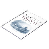Bronte Land met Haworth Church en Parsonage Notitieboek (Linkerzijde)