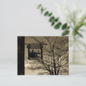 Bronte Parsonage Haworth - postkaart (Staand voorkant)