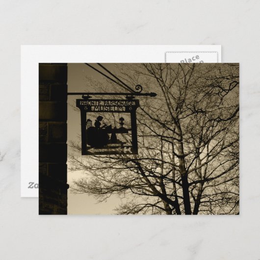 Bronte Parsonage Haworth - postkaart (Voorkant / Achterkant)