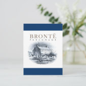 Bronte Parsonage Huis van de Brontes Briefkaart (Staand voorkant)