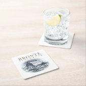 Bronte Parsonage Huis van de Brontes Kartonnen Onderzetters (Insitu)