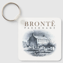 Bronte Parsonage Huis van de Brontes Sleutelhanger