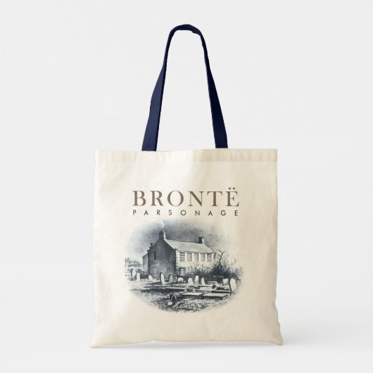 Bronte Parsonage Huis van de Brontes Tote Bag (Achterkant)