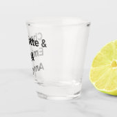 Brontë Sisters I - Charlotte & Emily & Anne Shot Glas (Rechts)