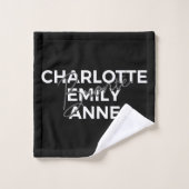 Brontë Sisters II - Charlotte & Emily & Anne Bad Handdoek (Wasdoekje)