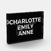 Brontë Sisters II - Charlotte & Emily & Anne Fotoblokken (Links)