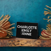 Brontë Sisters II - Charlotte & Emily & Anne Fotoplaat (Zijkant)