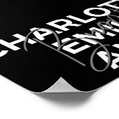 Brontë Sisters II - Charlotte & Emily & Anne Poster (Hoek)