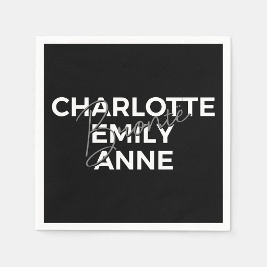 Brontë Sisters II - Charlotte & Emily & Anne Servet (Voorkant)