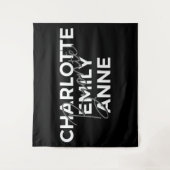 Brontë Sisters II - Charlotte & Emily & Anne Wandkleed (Voorkant)