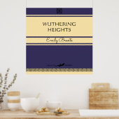 Bronte Sisters Retro Stijl Wandkunst Poster (Keuken)