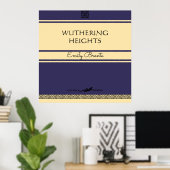 Bronte Sisters Retro Stijl Wandkunst Poster (Thuiskantoor)