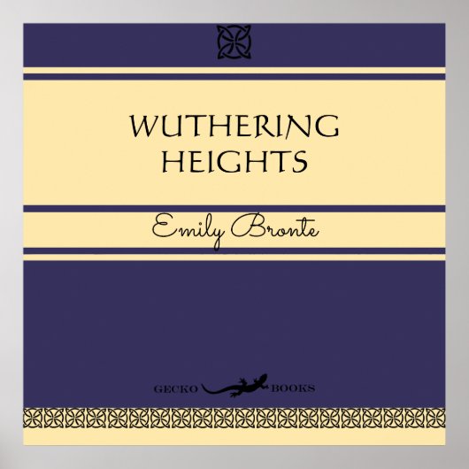 Bronte Sisters Retro Stijl Wandkunst Poster (Voorkant)