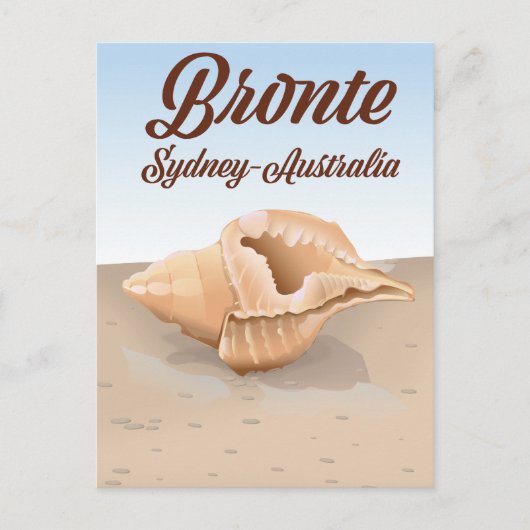 Bronte, Sydney, Australische  stijl Briefkaart (Voorkant)