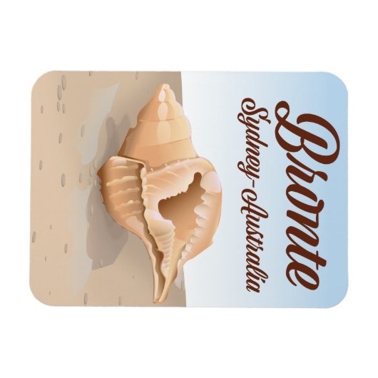 Bronte, Sydney, Australische  stijl Magneet (Horizontaal)