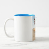 Bronte, Sydney, Australische stijl Tweekleurige Koffiemok (Links)