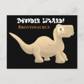 Brontosaurus Briefkaart (Voorkant)