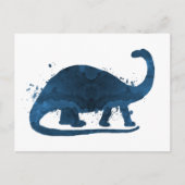 brontosaurus briefkaart (Voorkant)