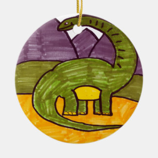 Brontosaurus Keramisch Ornament