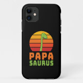 Brontosaurus Papasaurus Dinosaur Vaderdag Case-Mate iPhone Case (Achterkant)