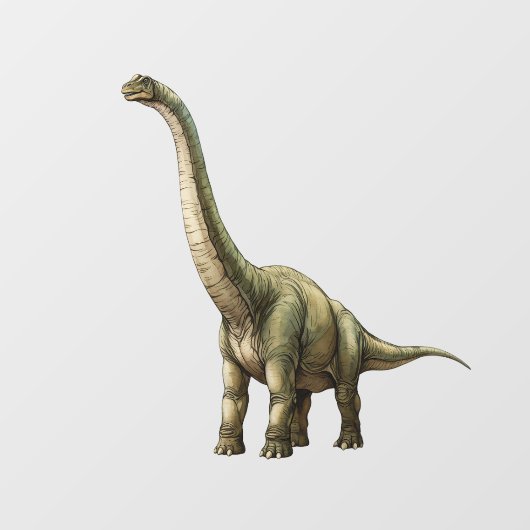 Brontosaurus Raamsticker (Vel)