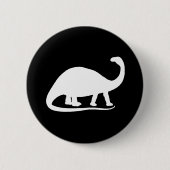 Brontosaurus Ronde Button 5,7 Cm (Voorkant)