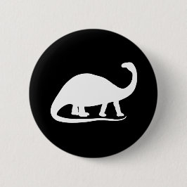 Brontosaurus Ronde Button 5,7 Cm